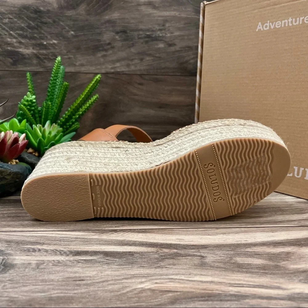 NIB Soludos Minorca Platform Espadrille Sandal - Picture 12 of 12